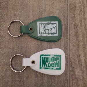 Set of 2 Retro Keychains